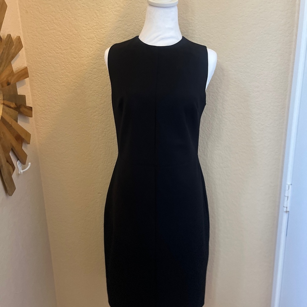 NWT Vince Sleeveless Shift Dress - Black
